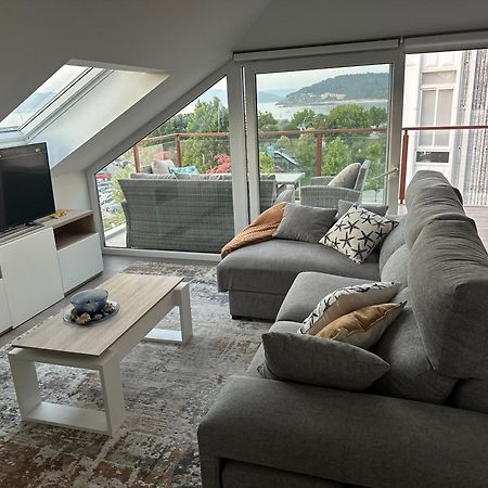 Atico Mirando O Mar Apartment Porto do Son Ngoại thất bức ảnh