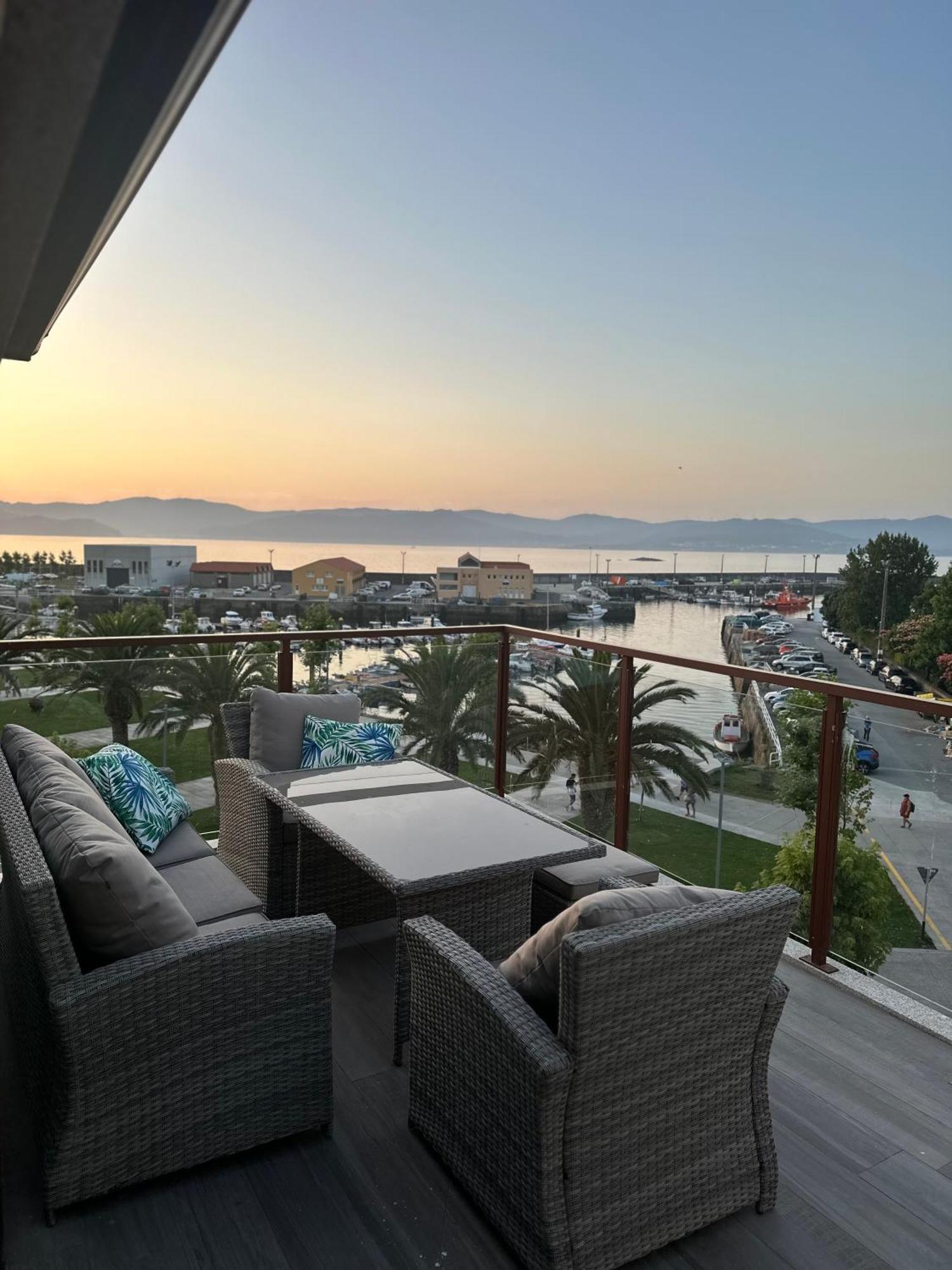Atico Mirando O Mar Apartment Porto do Son Ngoại thất bức ảnh