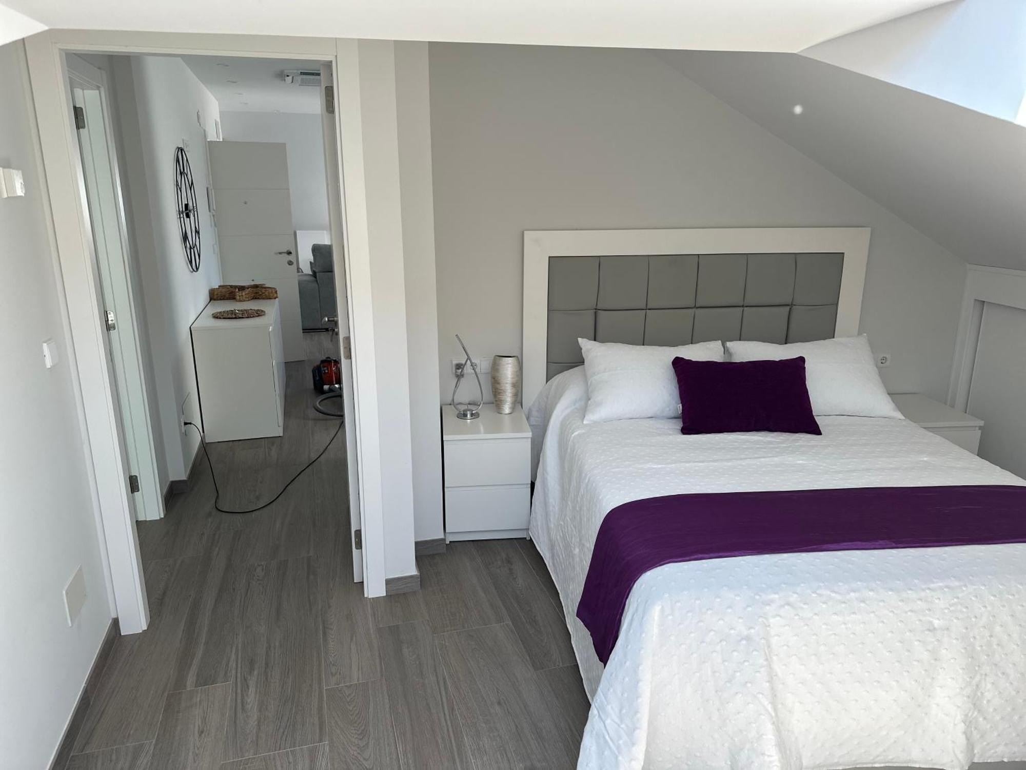 Atico Mirando O Mar Apartment Porto do Son Ngoại thất bức ảnh