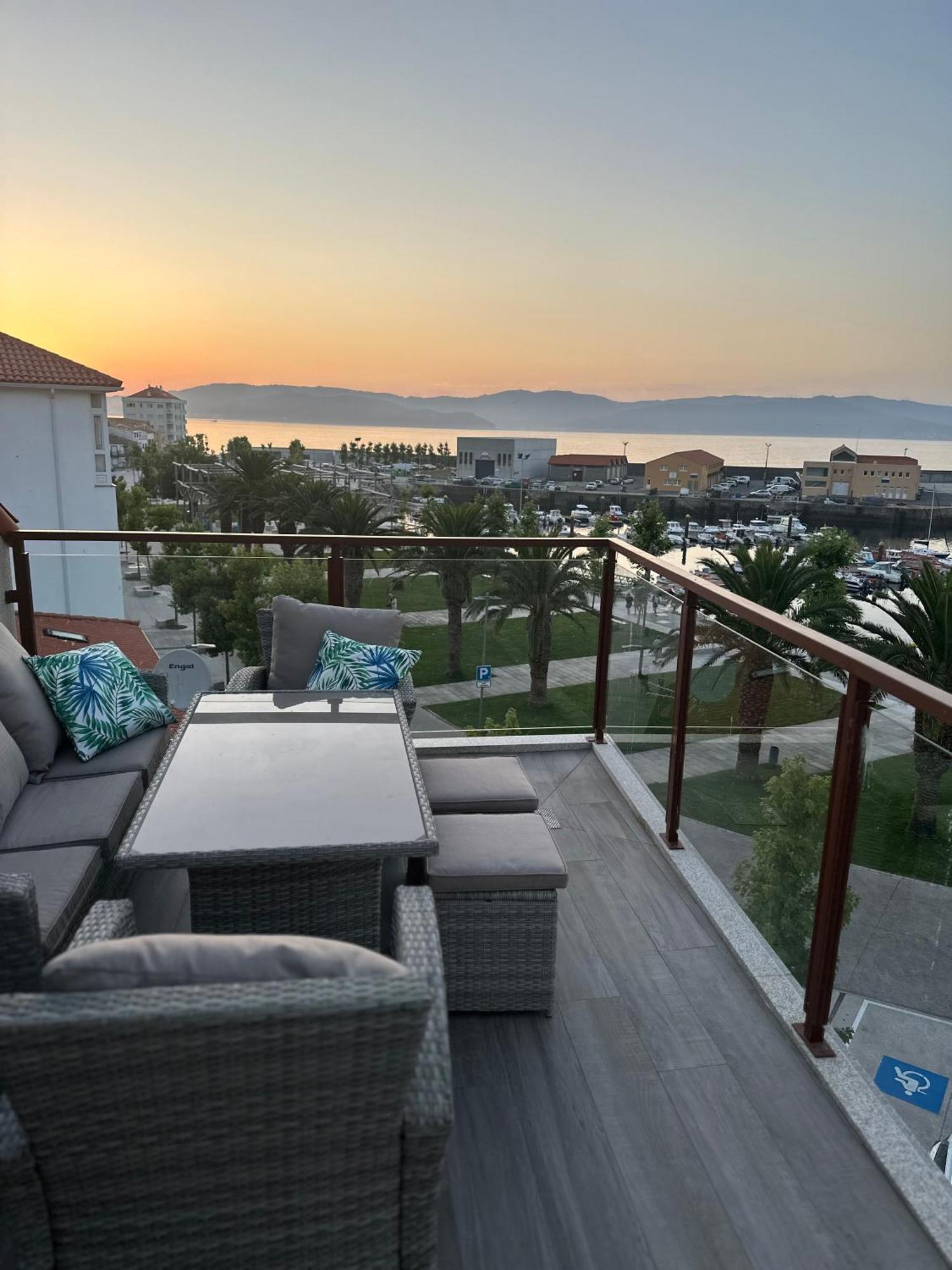 Atico Mirando O Mar Apartment Porto do Son Ngoại thất bức ảnh